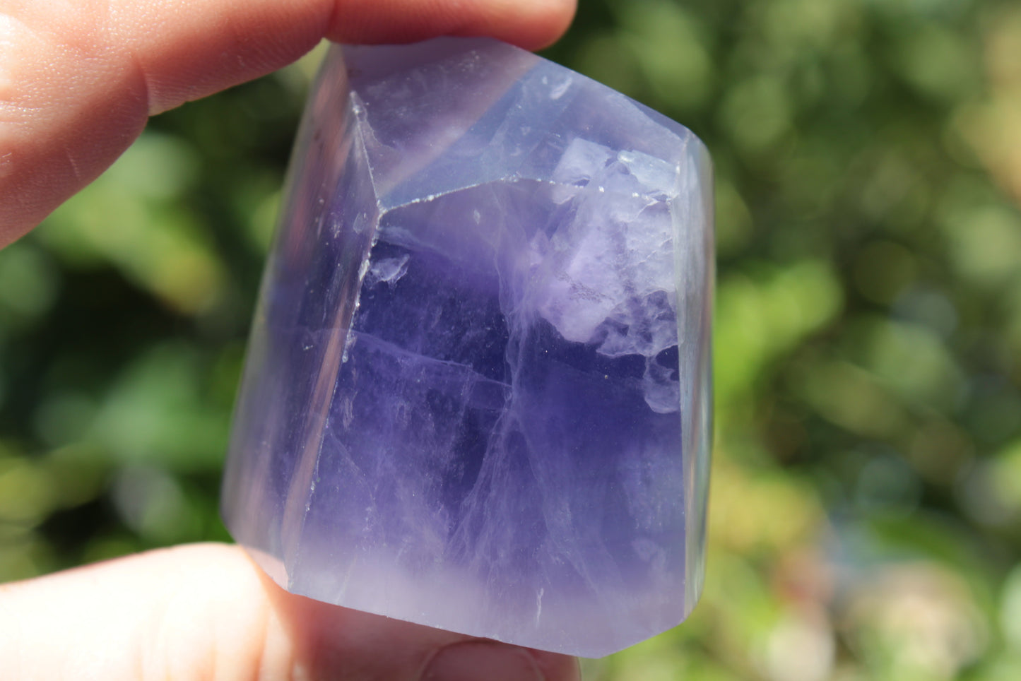 Purple Fluorite polygon 201g Rocks and Things