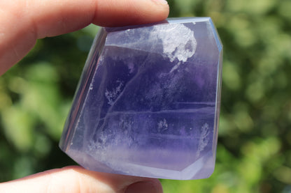 Purple Fluorite polygon 201g Rocks and Things