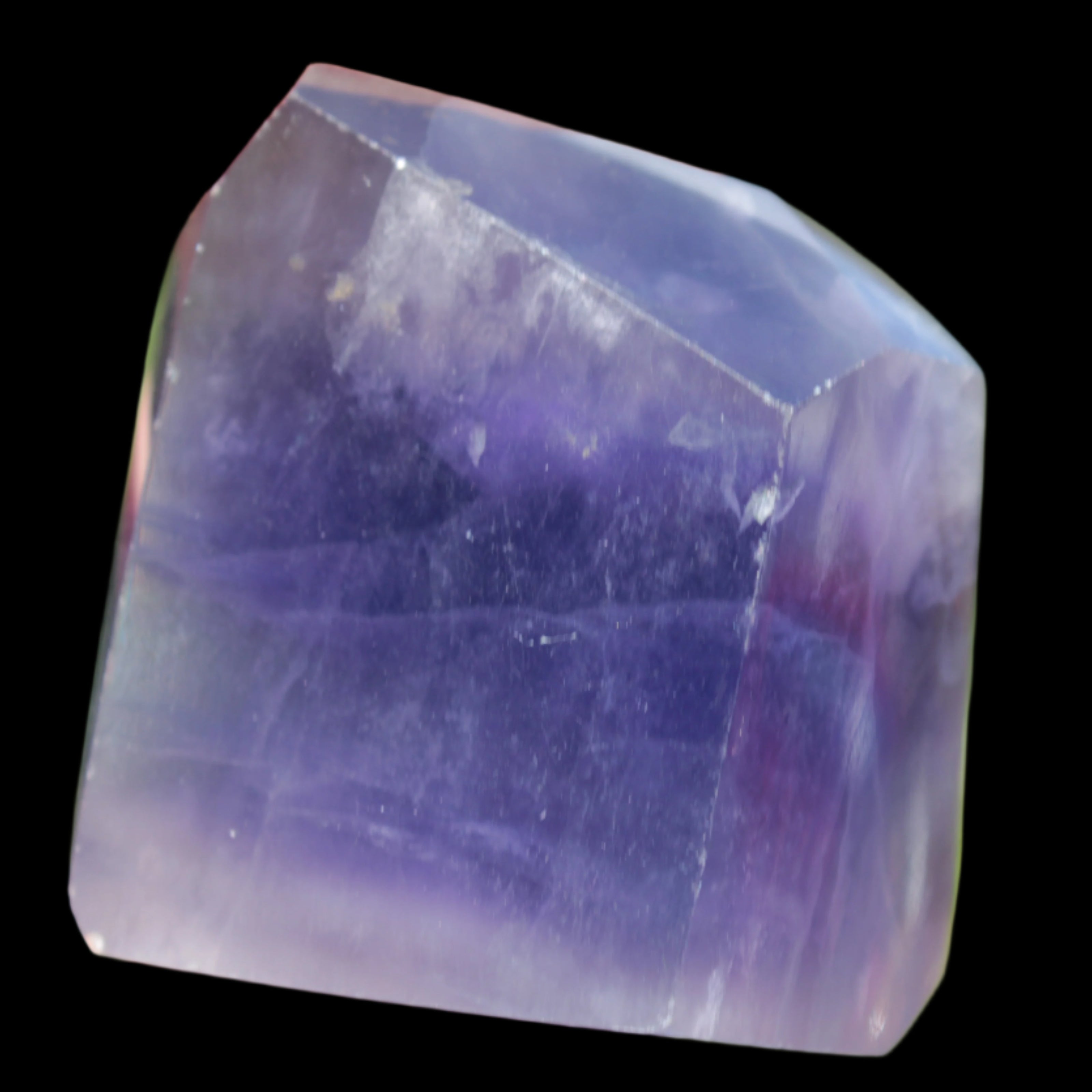 Purple Fluorite polygon 201g in sunlight - Rocks and Things Store