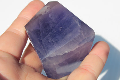 Purple Fluorite polygon 201g Rocks and Things