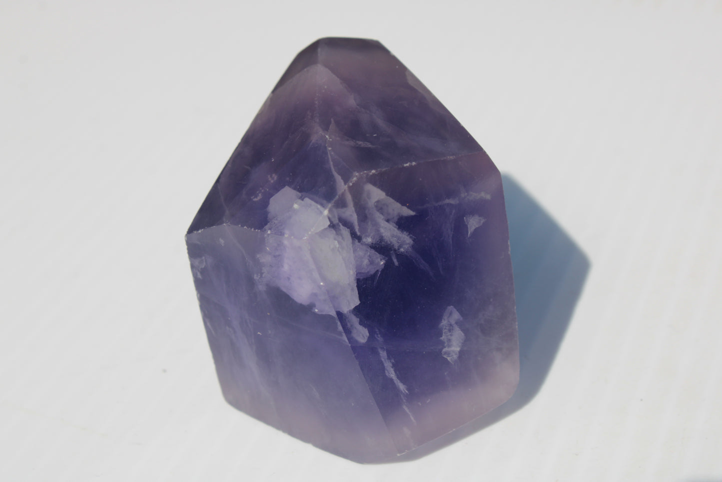 Purple Fluorite polygon 201g Rocks and Things