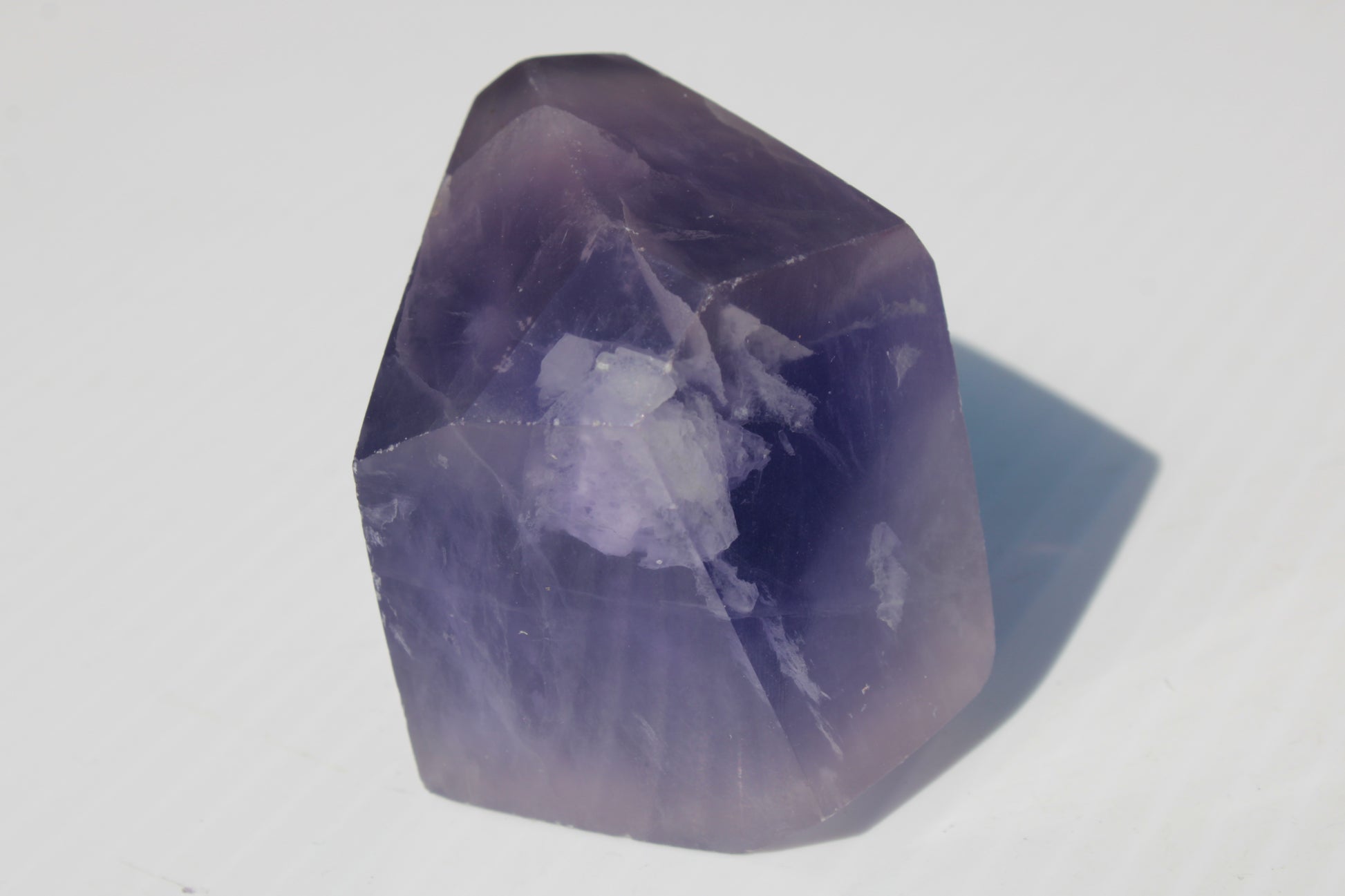 Purple Fluorite polygon 201g Rocks and Things