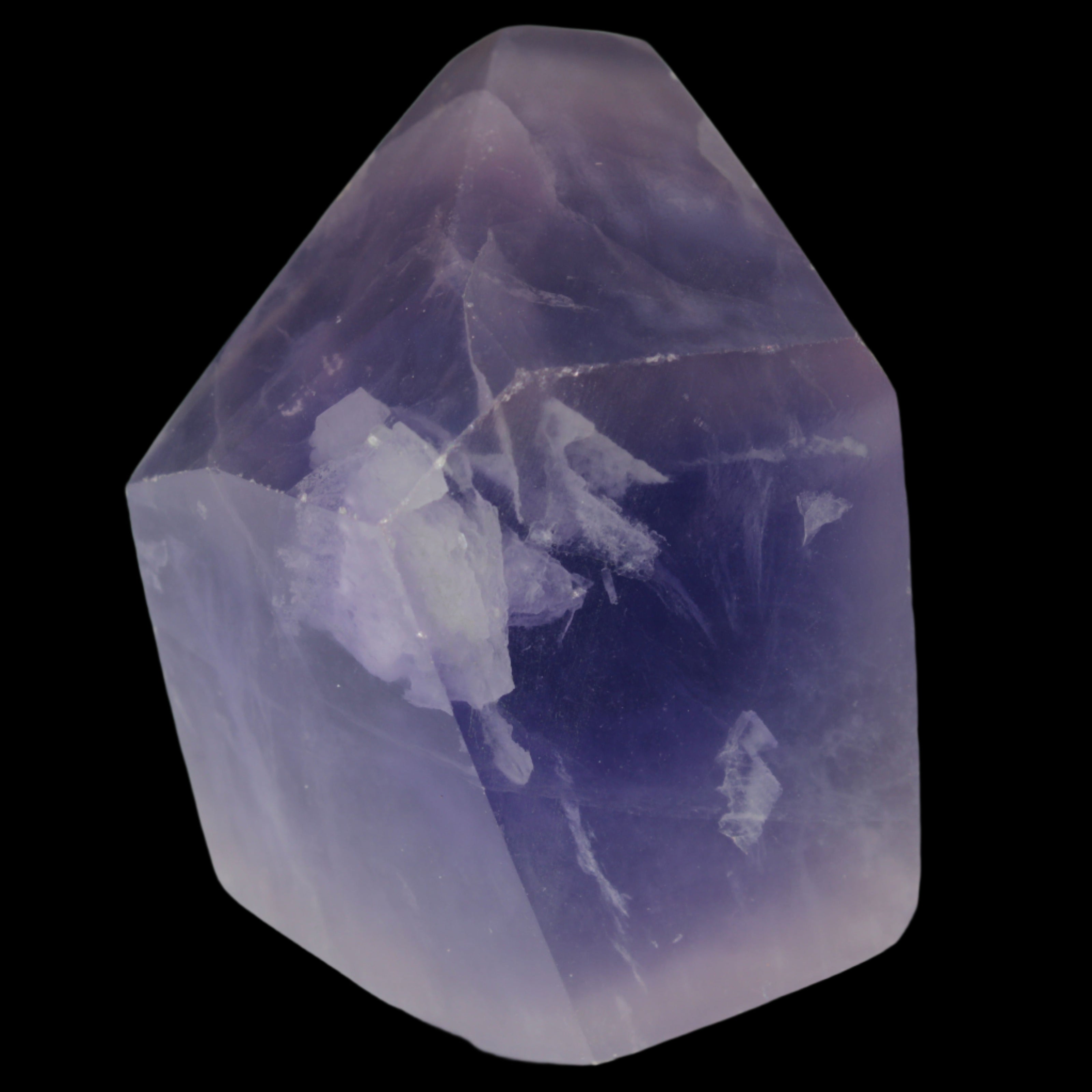 Purple Fluorite polygon 201g in sunlight - Rocks and Things Store