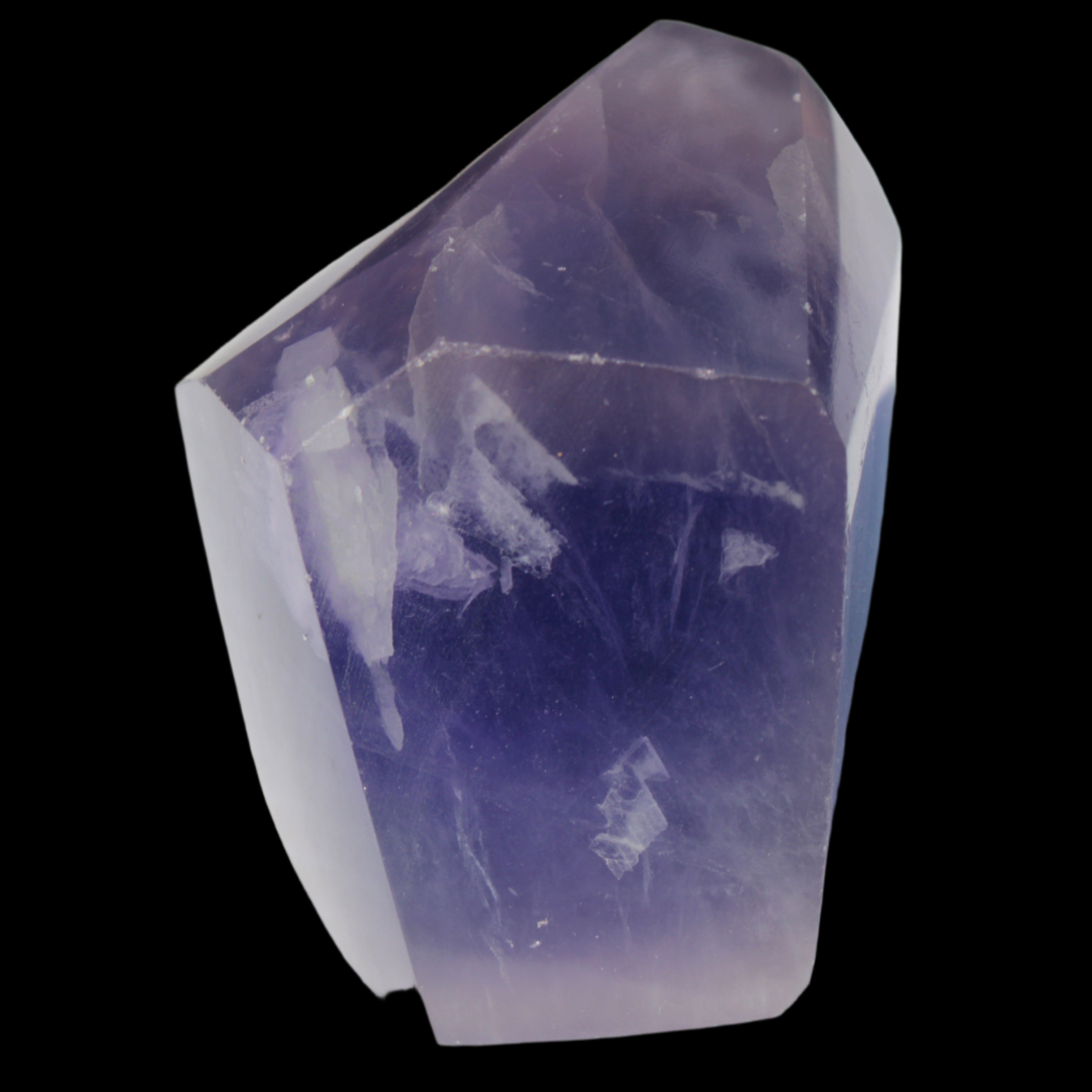 Purple Fluorite polygon 201g in sunlight - Rocks and Things Store