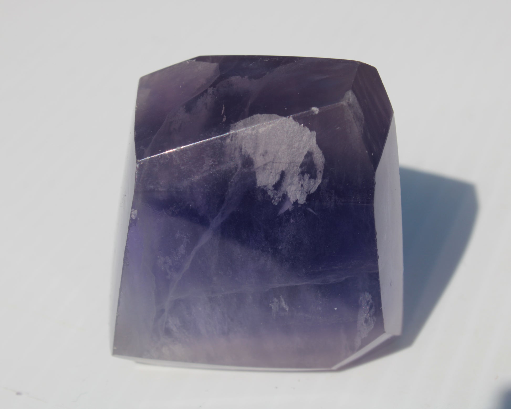 Purple Fluorite polygon 201g Rocks and Things