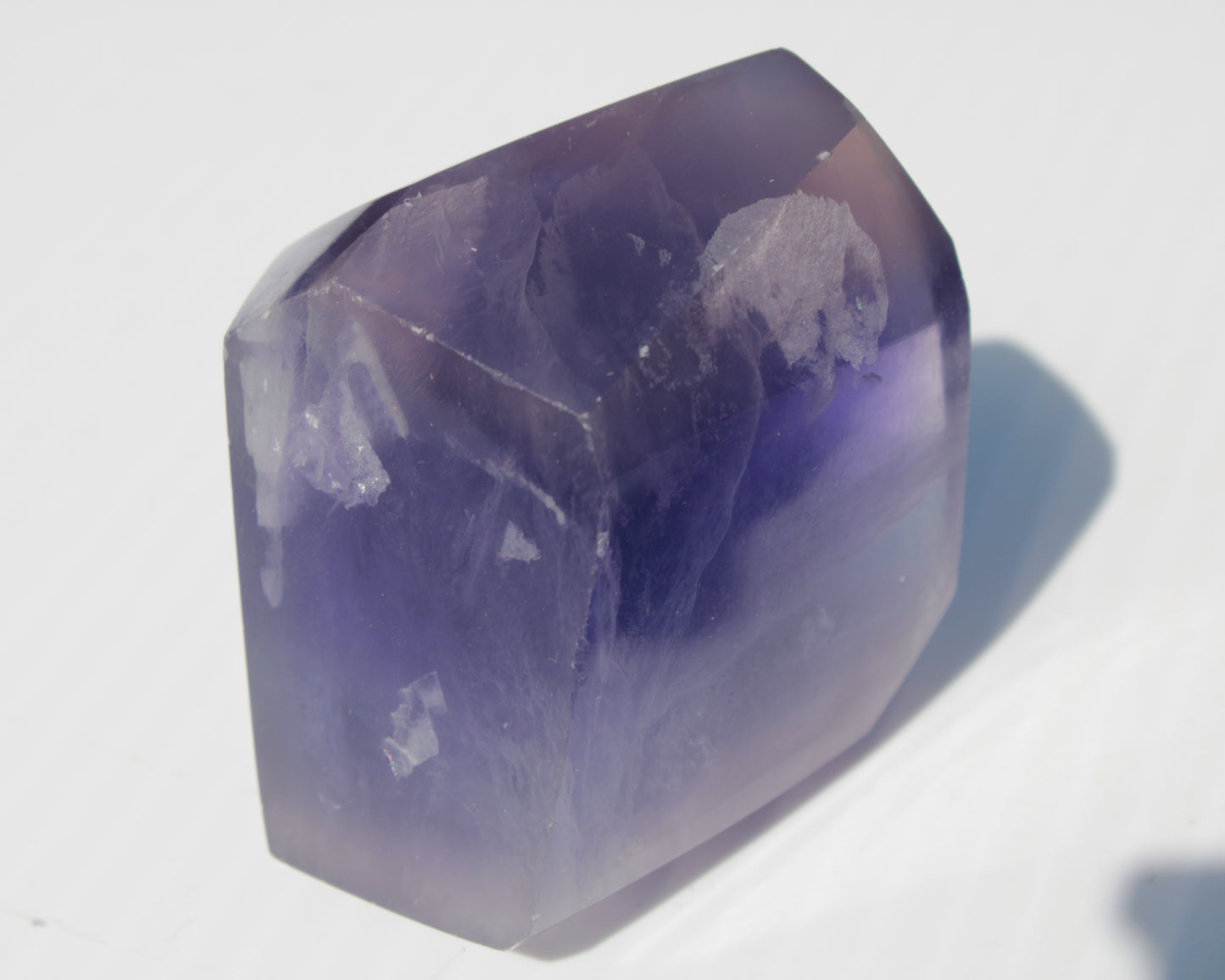 Purple Fluorite polygon 201g Rocks and Things