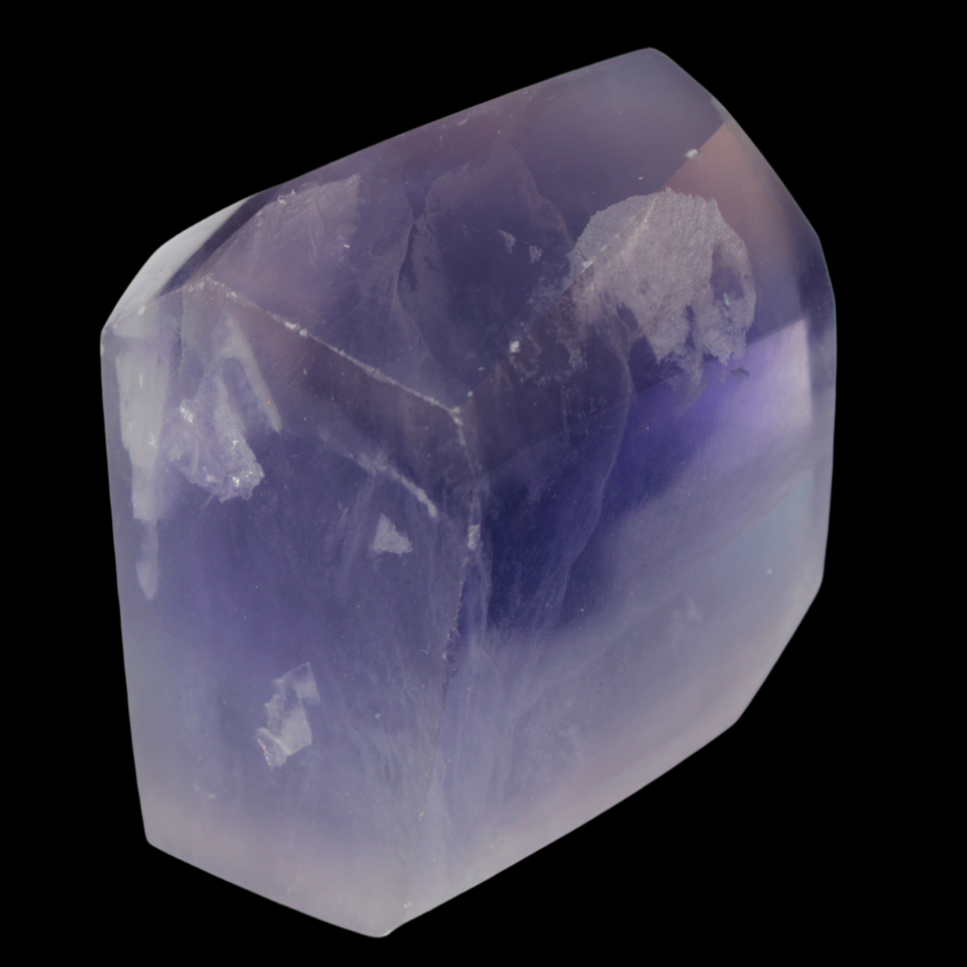 Purple Fluorite polygon 201g in sunlight - Rocks and Things Store