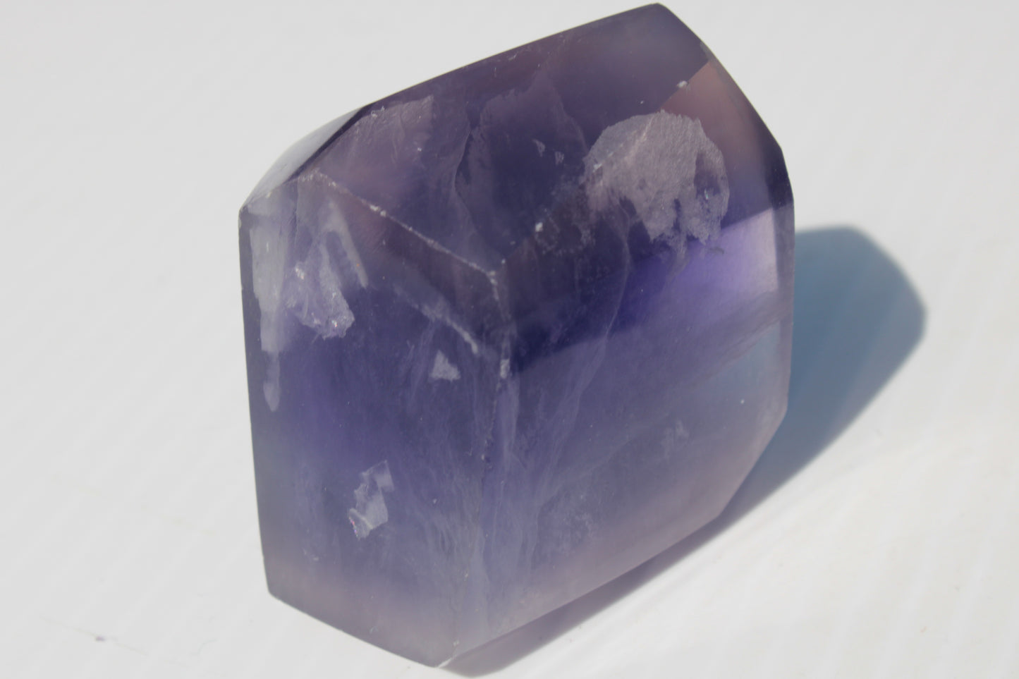 Purple Fluorite polygon 201g Rocks and Things