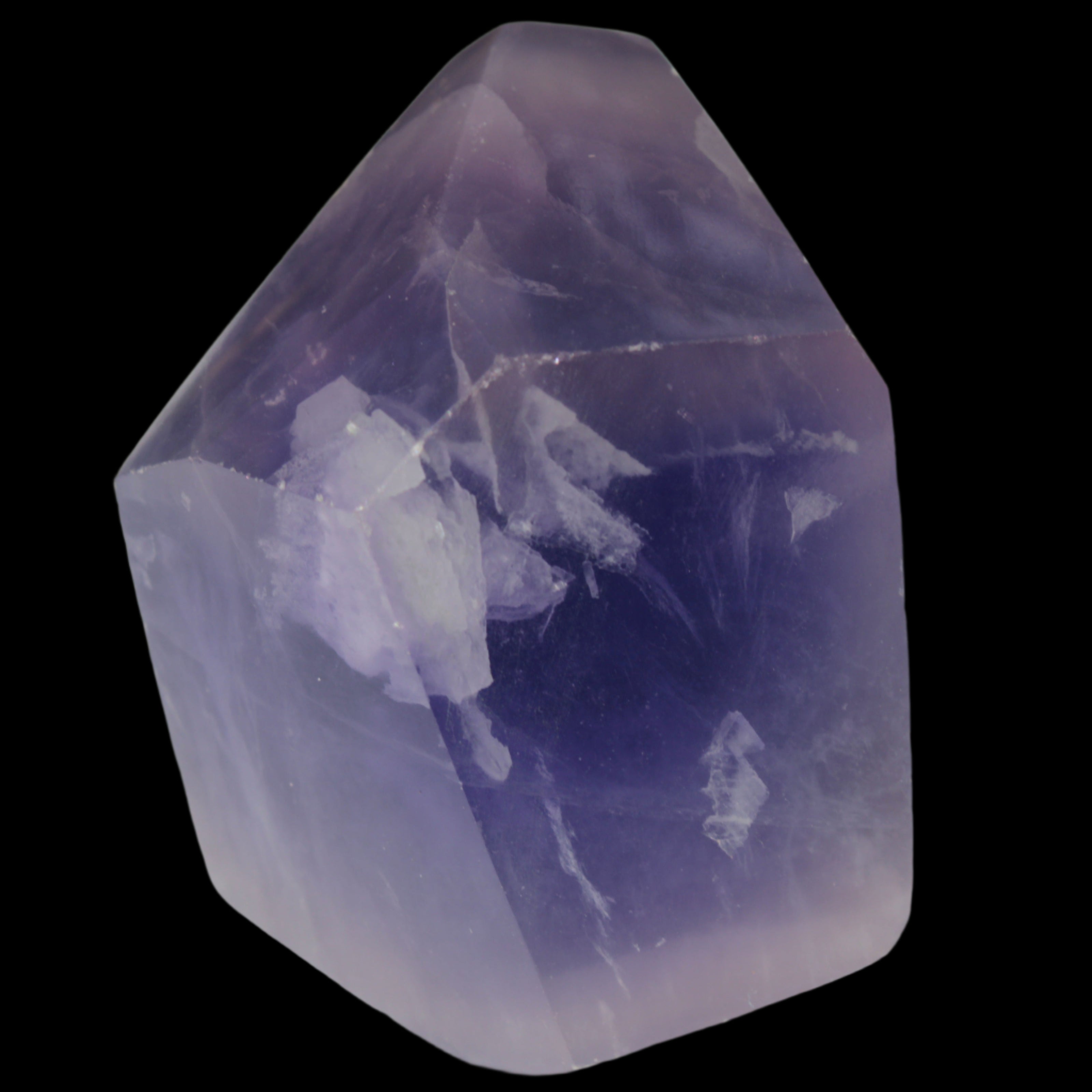 Purple Fluorite polygon 201g in sunlight - Rocks and Things Store