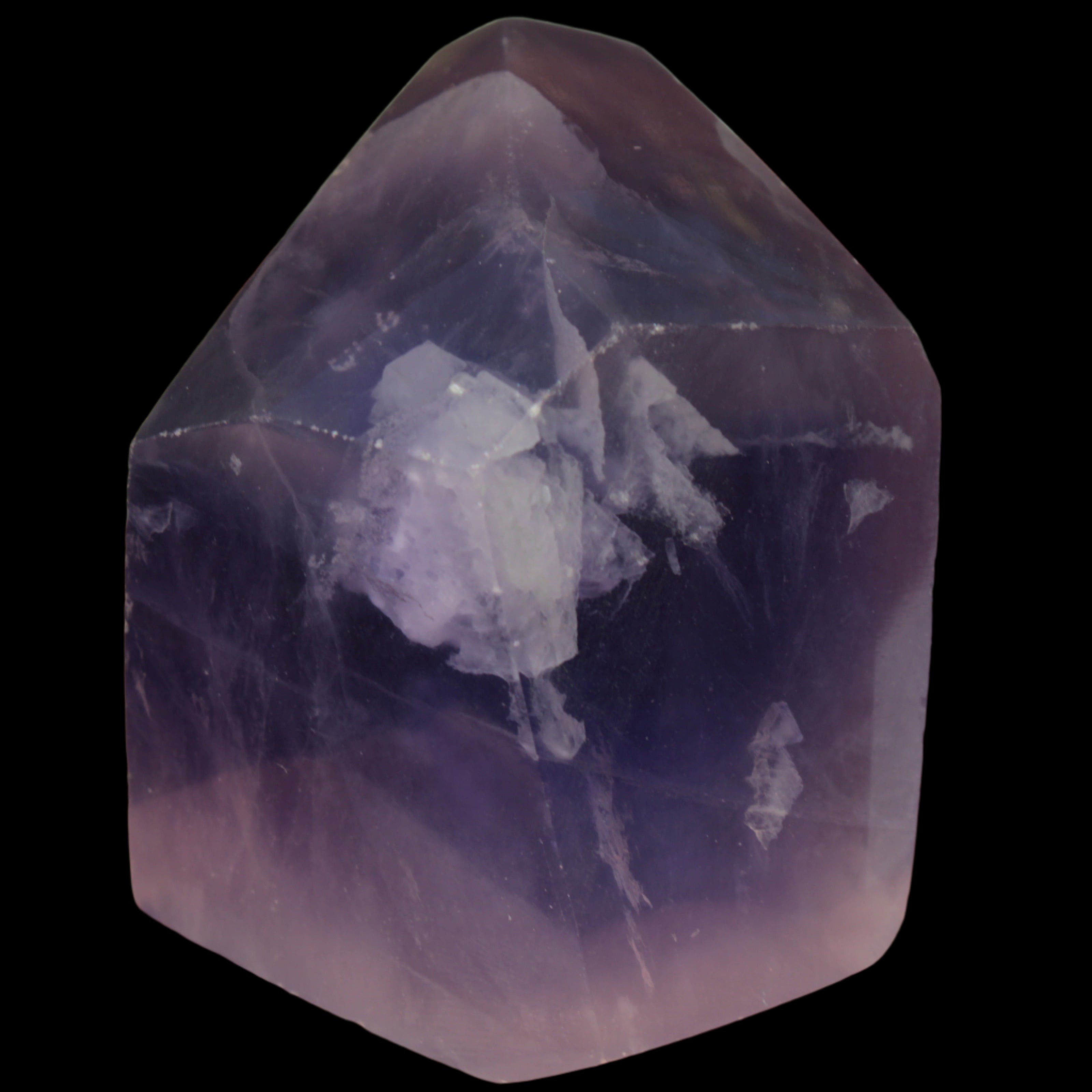 Purple Fluorite polygon 201g in sunlight - Rocks and Things Store