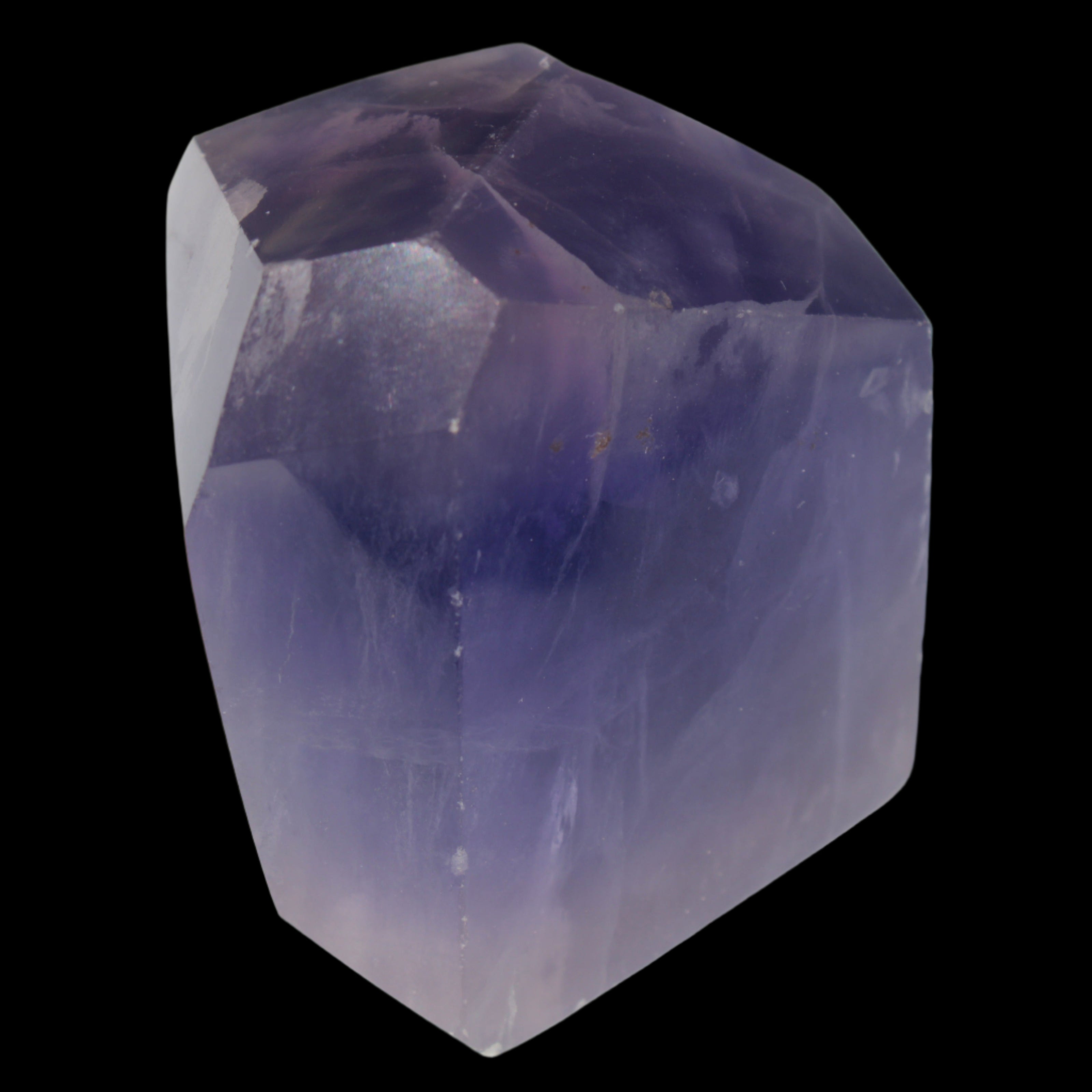 Purple Fluorite polygon 201g in sunlight - Rocks and Things Store