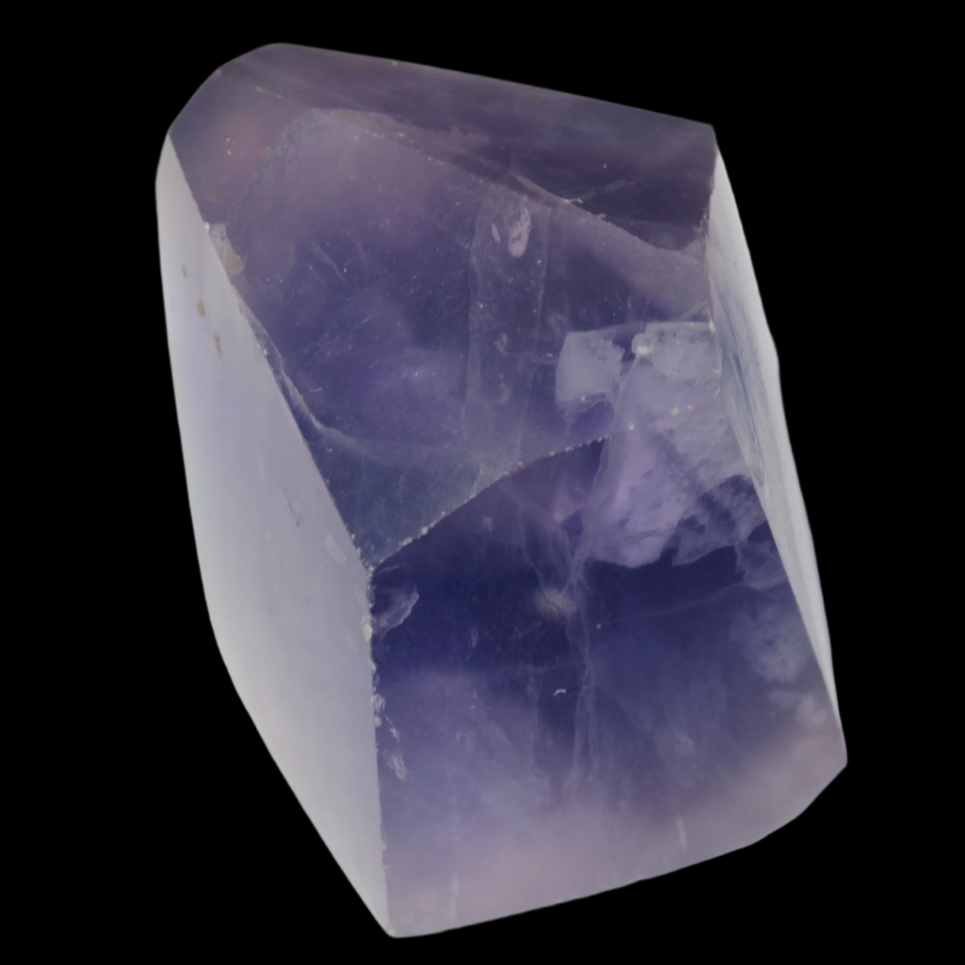 Purple Fluorite polygon 201g in sunlight - Rocks and Things Store
