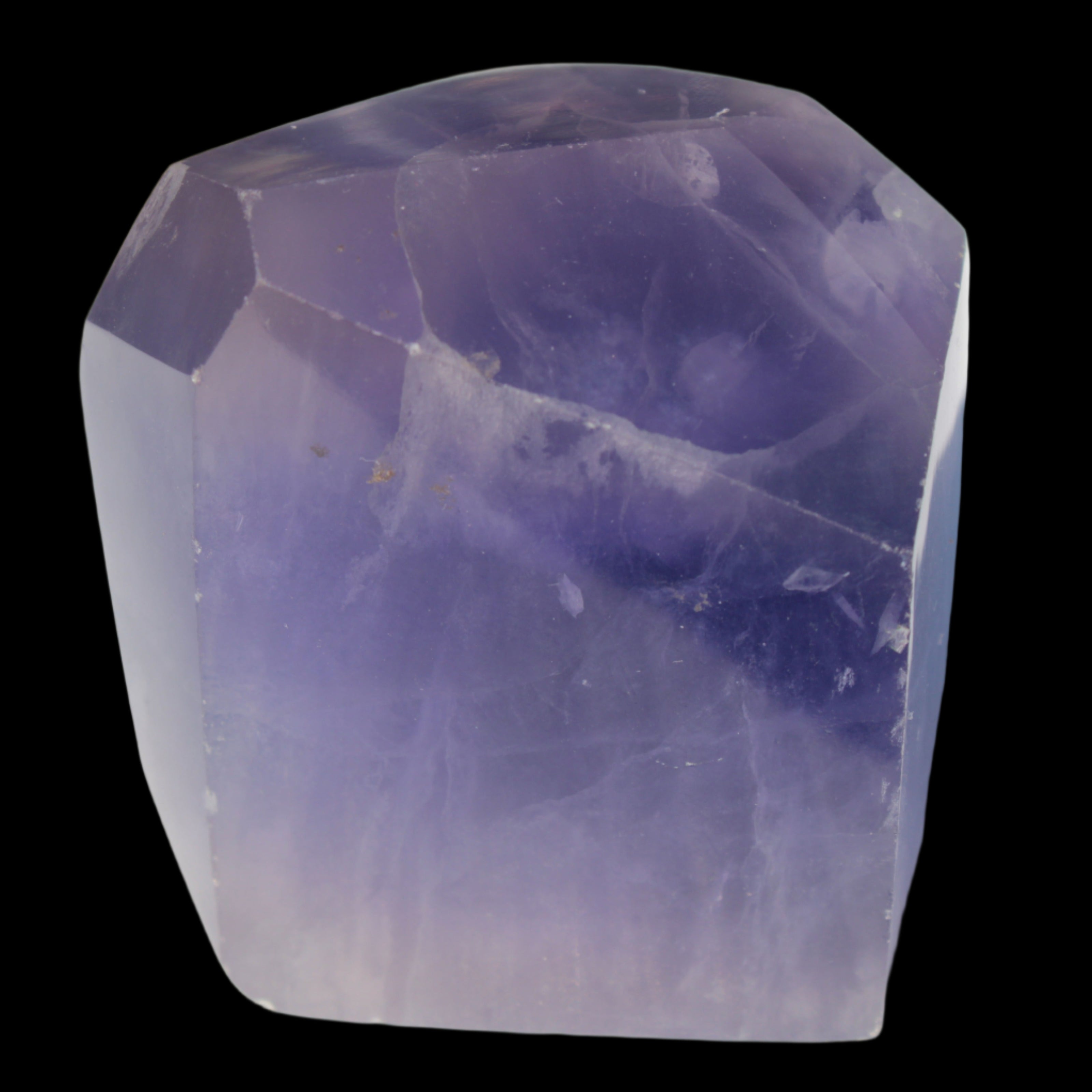 Purple Fluorite polygon 201g in sunlight - Rocks and Things Store