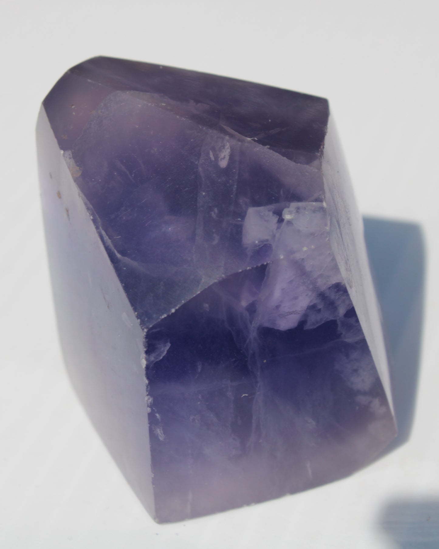 Purple Fluorite polygon 201g Rocks and Things