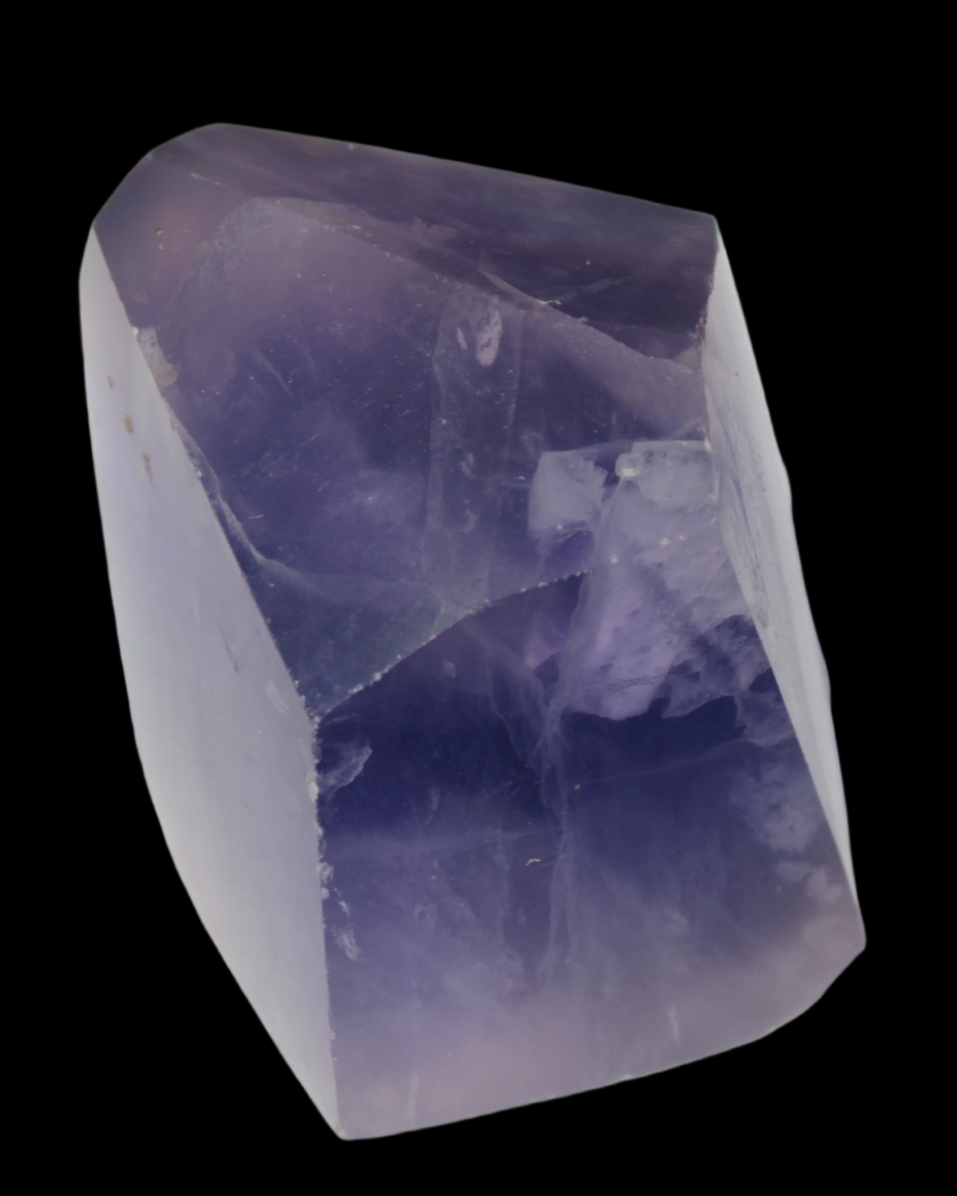 Purple Fluorite polygon 201g in sunlight - Rocks and Things Store
