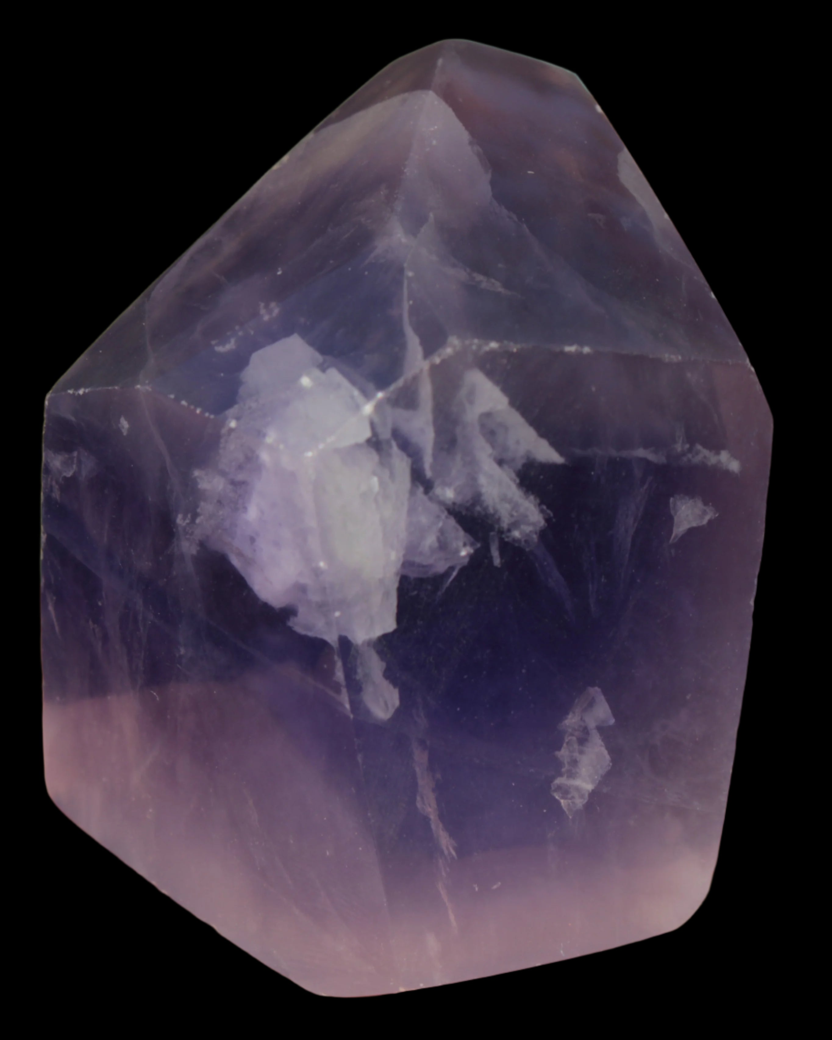 Purple Fluorite polygon 201g in sunlight - Rocks and Things Store