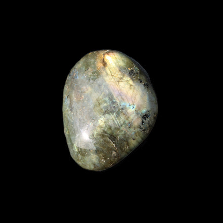Labradorite palmstone 34g in sunlight - Rocks and Things Store