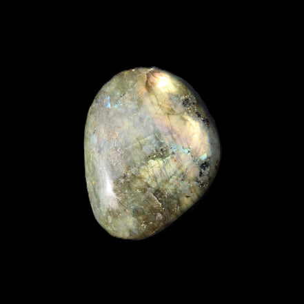 Labradorite palmstone 34g in sunlight - Rocks and Things Store