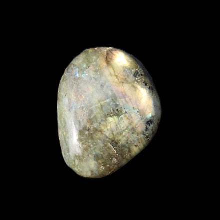 Labradorite palmstone 34g in sunlight - Rocks and Things Store