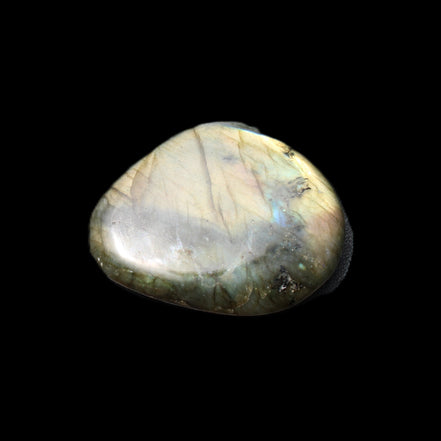 Labradorite palmstone 34g in sunlight - Rocks and Things Store