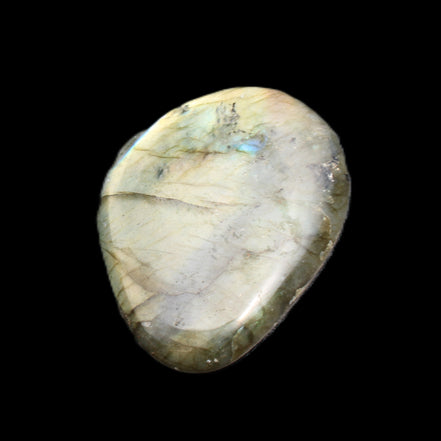 Labradorite palmstone 34g in sunlight - Rocks and Things Store