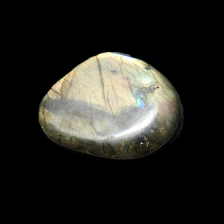 Labradorite palmstone 34g in sunlight - Rocks and Things Store