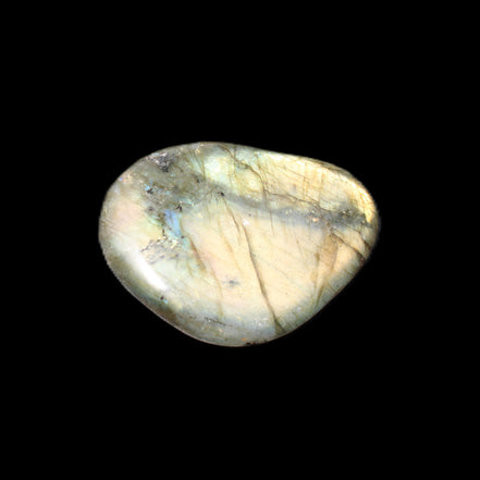 Labradorite palmstone 34g in sunlight - Rocks and Things Store