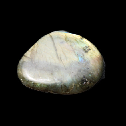 Labradorite palmstone 34g in sunlight - Rocks and Things Store