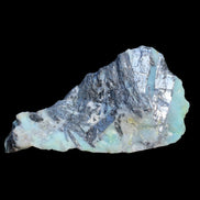 Blue Aragonite with Stibnite rough specimen 207g in sunshine -  Rocks and Things Store