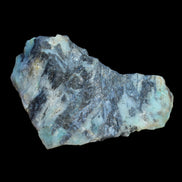 Blue Aragonite with Stibnite rough specimen 207g in sunshine -  Rocks and Things Store