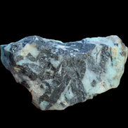 Blue Aragonite with Stibnite rough specimen 207g in sunshine -  Rocks and Things Store