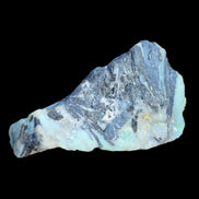 Blue Aragonite with Stibnite rough specimen 207g in sunshine -  Rocks and Things Store