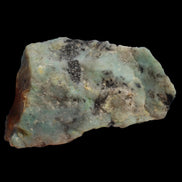 Blue Caribbean Aragonite with Stibnite rough 207g Rocks and Things