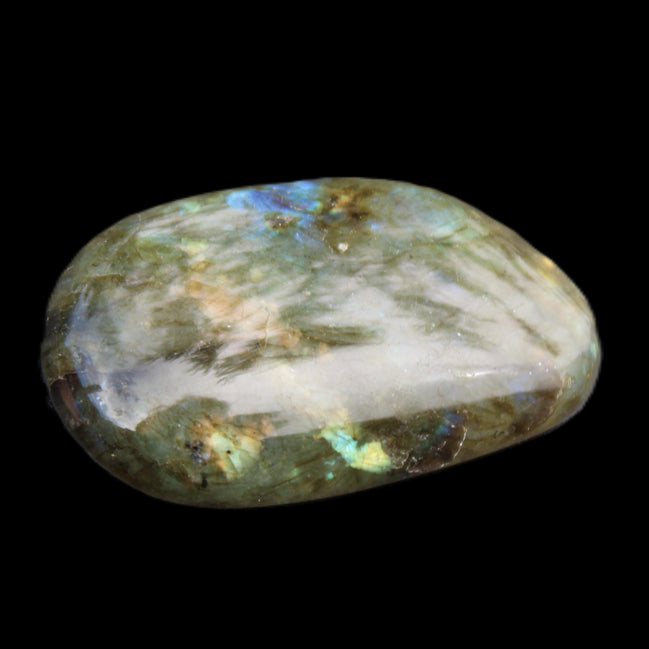 Labradorite palmstone 28g in sunlight - Rocks and Things Store