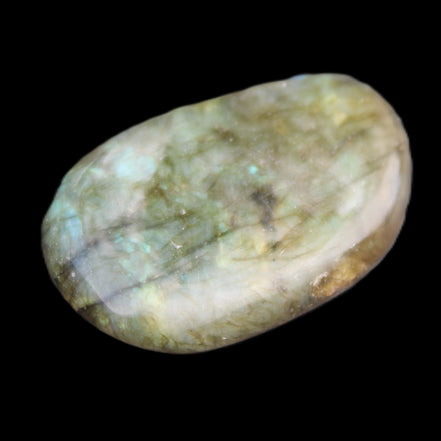 Labradorite palmstone 28g in sunlight - Rocks and Things Store