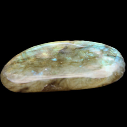 Labradorite palmstone 28g in sunlight - Rocks and Things Store