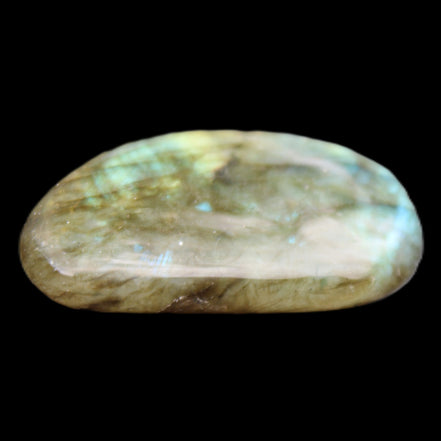 Labradorite palmstone 28g in sunlight - Rocks and Things Store