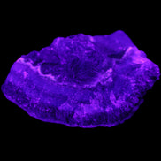 Dark Violet and Rainbow Fluorite geode section 55.9g in sunlight - Rocks and Things Store