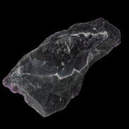 Dark Violet and Rainbow Fluorite geode section 55.9g in sunlight - Rocks and Things Store