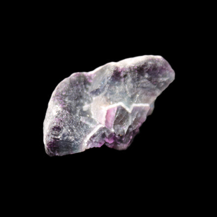 Dark Violet and Rainbow Fluorite geode section 55.9g in sunlight - Rocks and Things Store