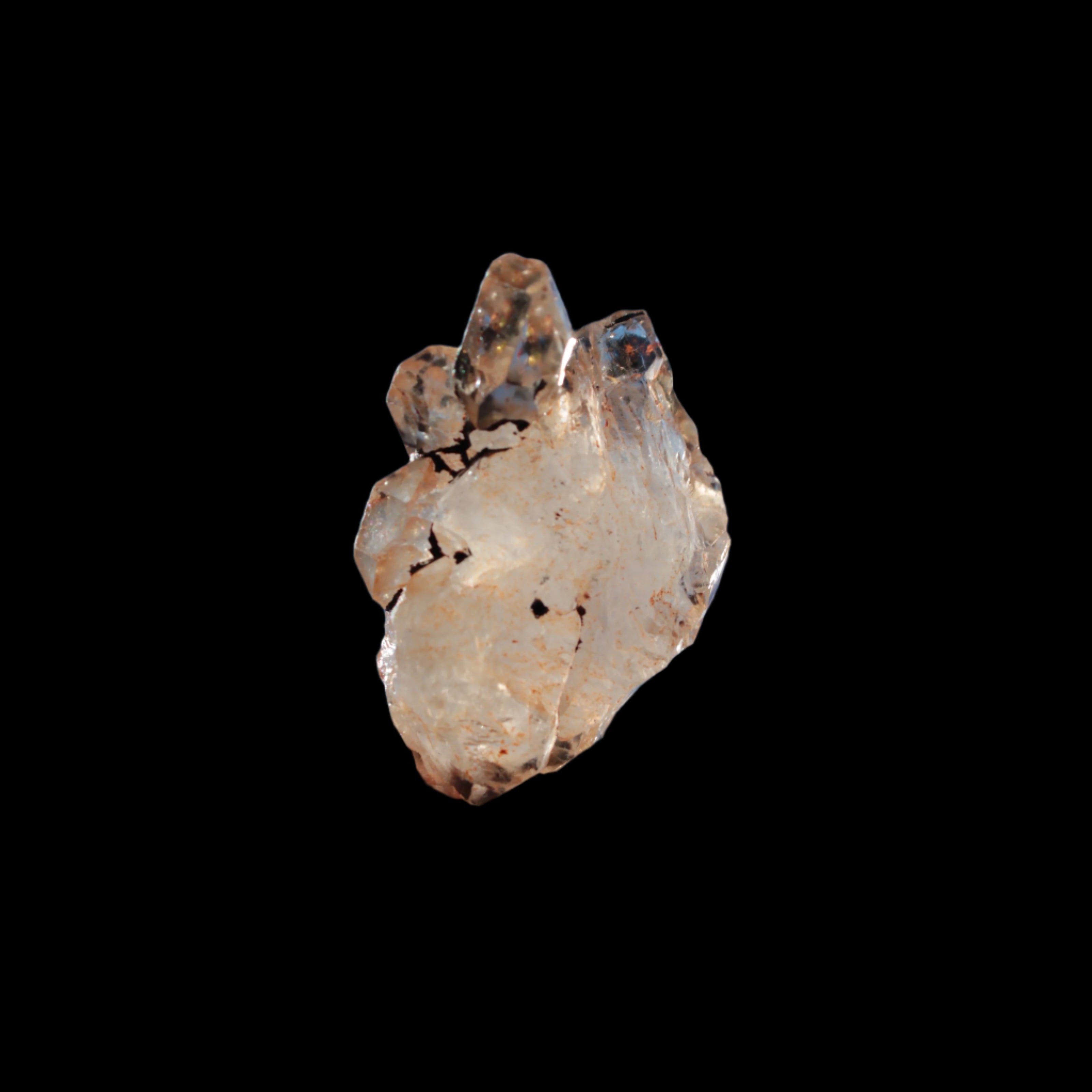 Fenster skeletal Enhydro 1/2 crystals with oil 18-20g in sunshine - Rocks and Things Store