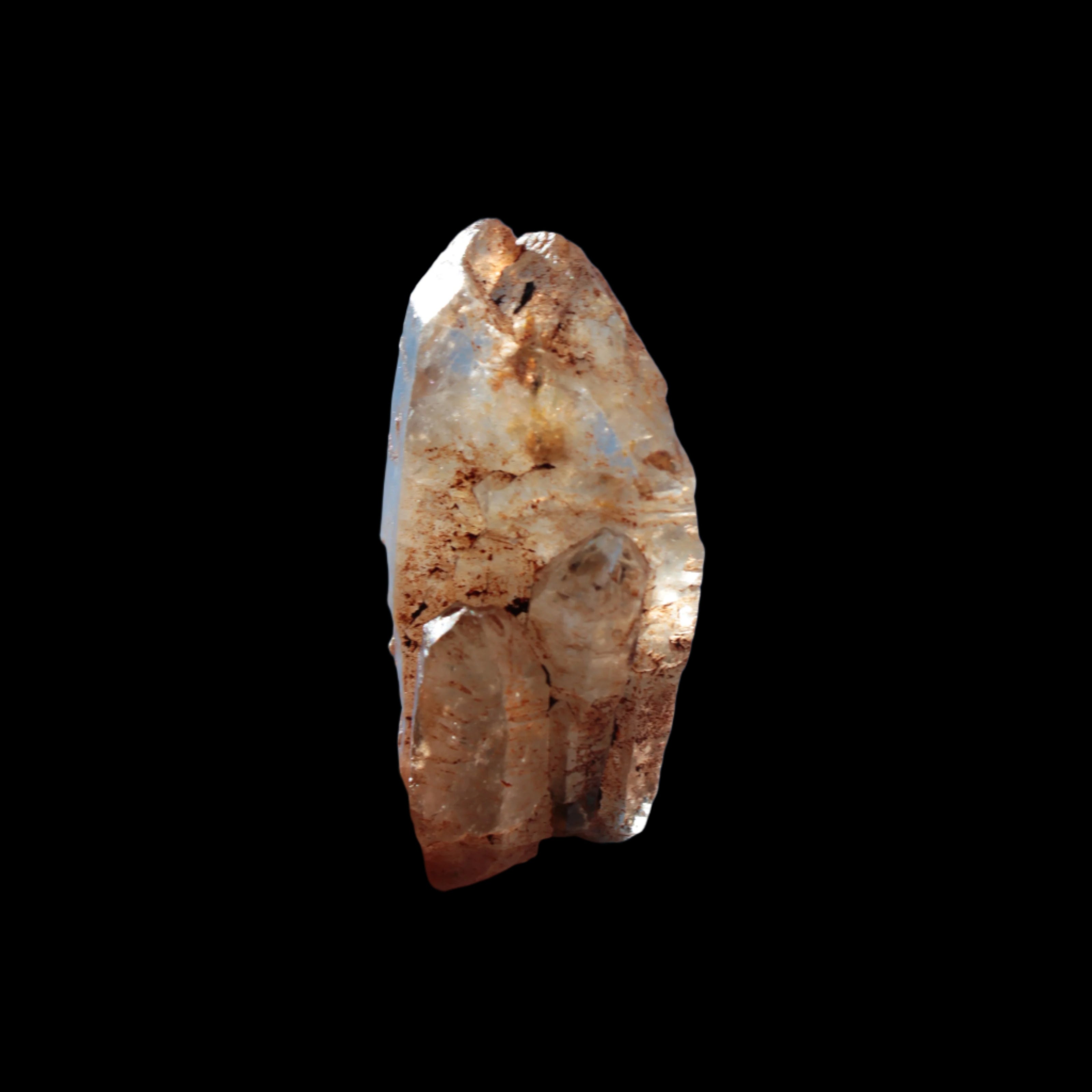 Fenster skeletal Enhydro 1/2 crystals with oil 18-20g in sunshine - Rocks and Things Store