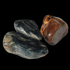 Blue Tigers Eye 3 tumbled stones 11-12g Rocks and Things