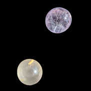 Amethyst and Citrine tiny spheres 7-9g - Rocks and Things Store