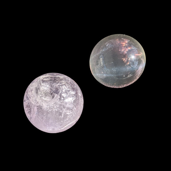 Amethyst and Citrine tiny spheres 7-9g - Rocks and Things Store