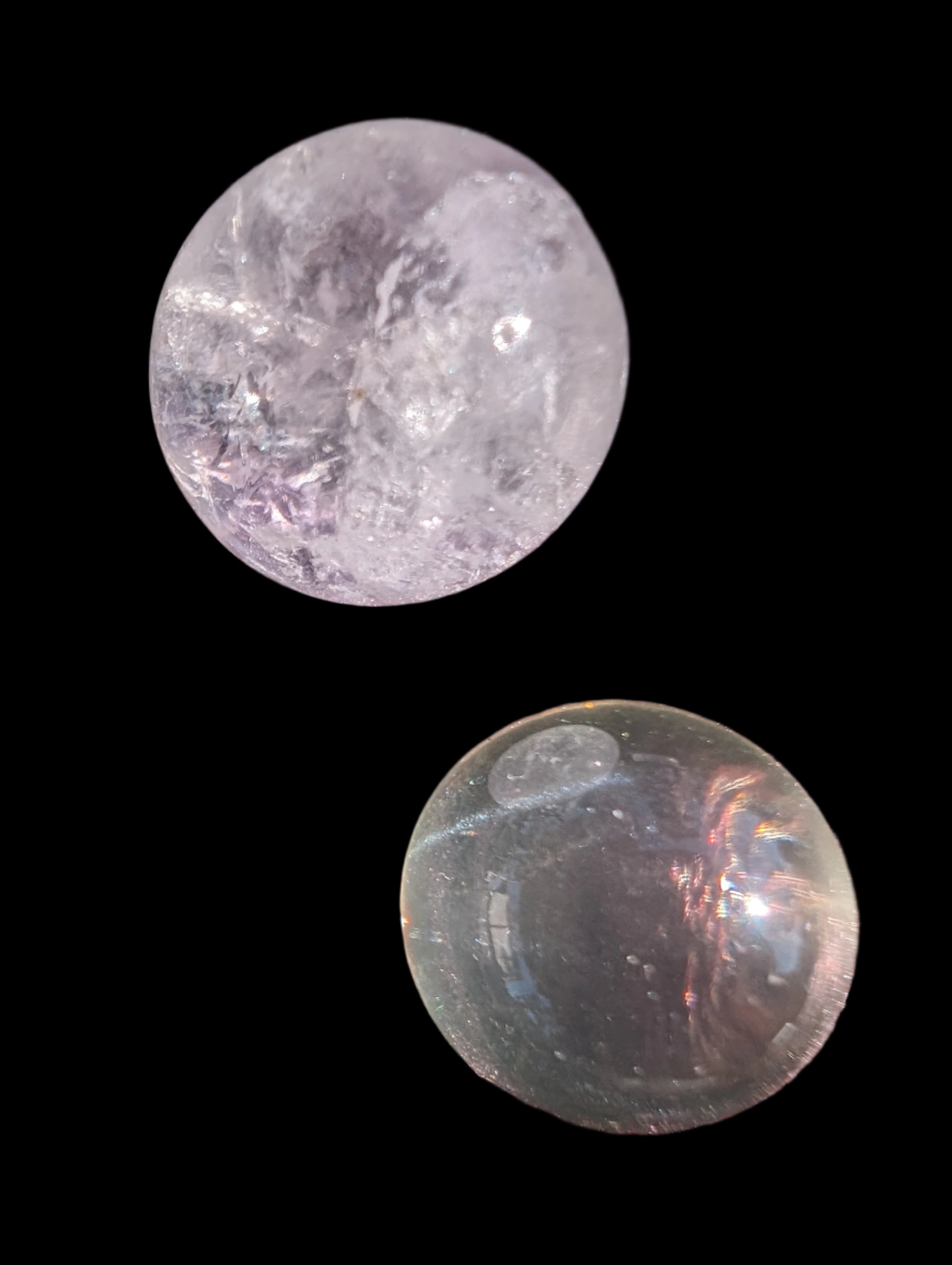 Amethyst and Citrine tiny spheres 7-9g - Rocks and Things Store