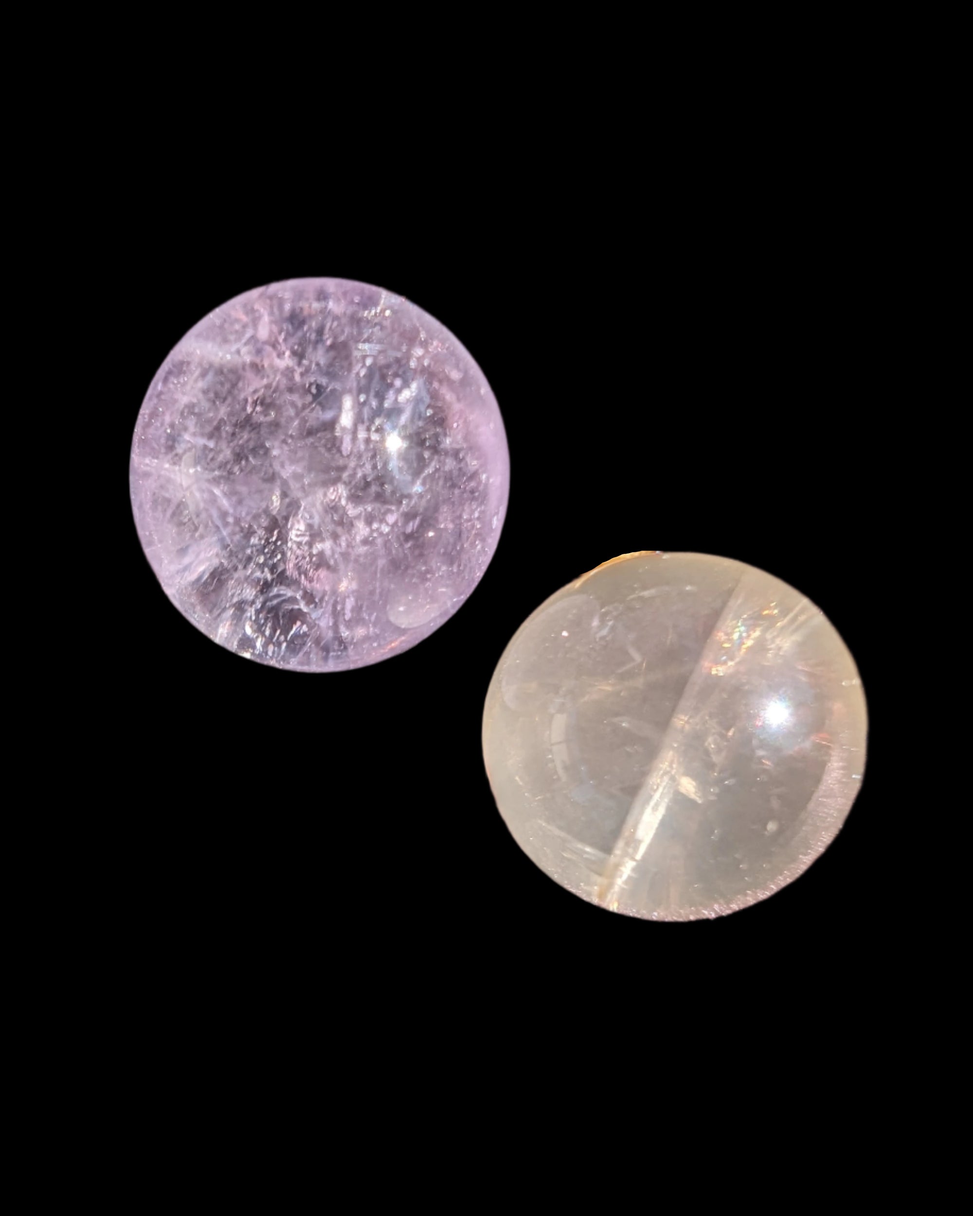 Amethyst and Citrine tiny spheres 7-9g - Rocks and Things Store