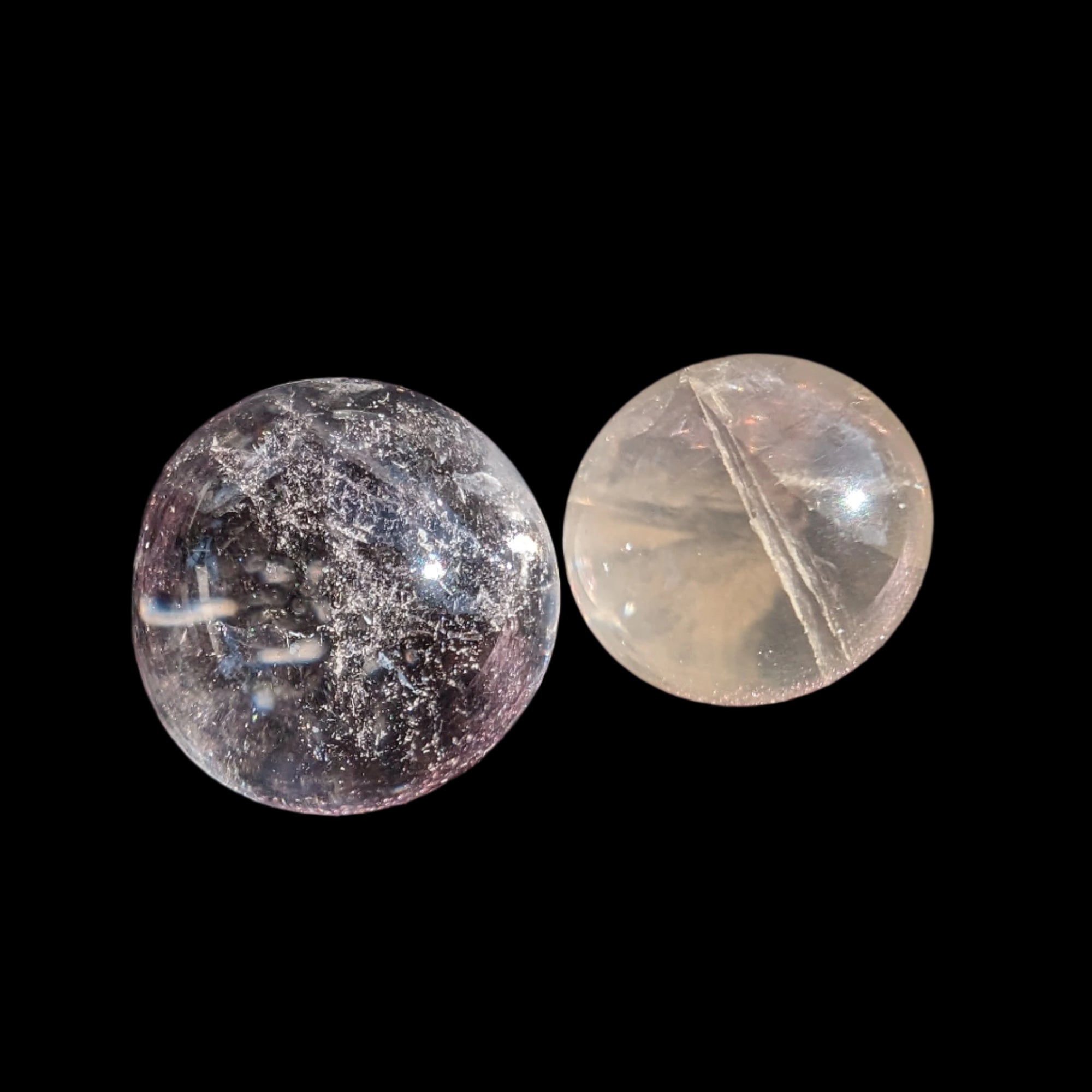 Amethyst and Citrine tiny spheres 7-9g - Rocks and Things Store