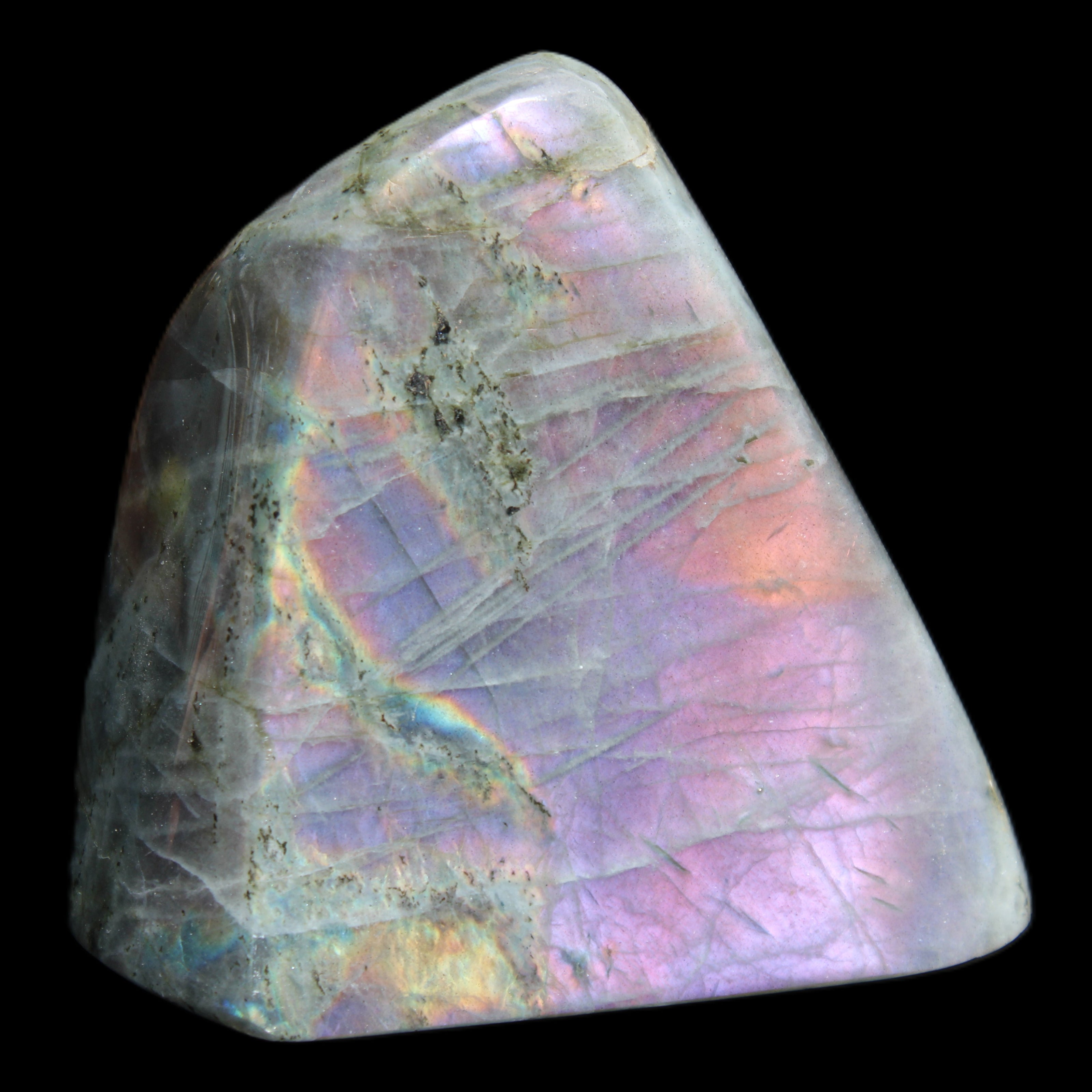 Labradorite freeform 557g in sunlight - Rocks and Things Store