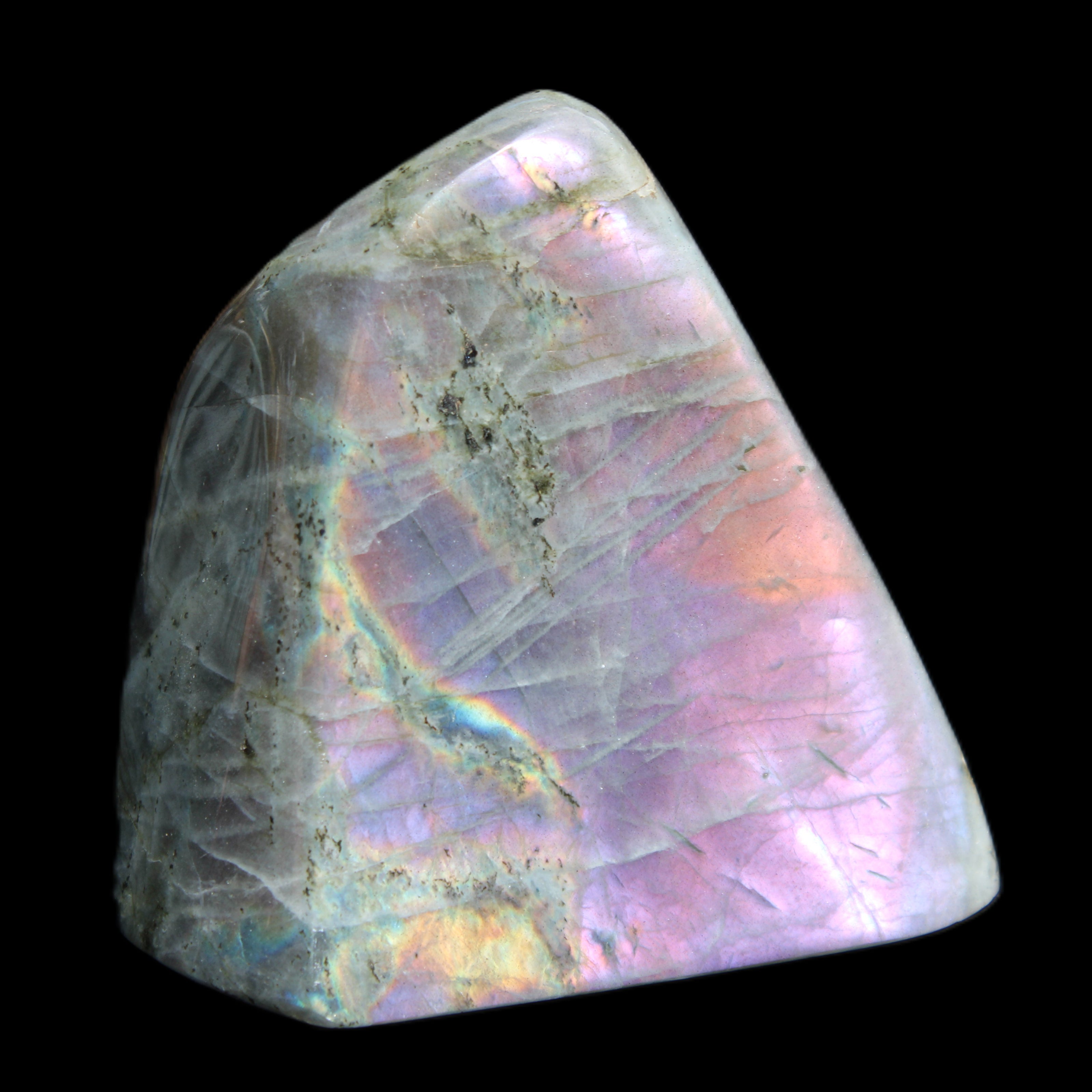 Labradorite freeform 557g in sunlight - Rocks and Things Store